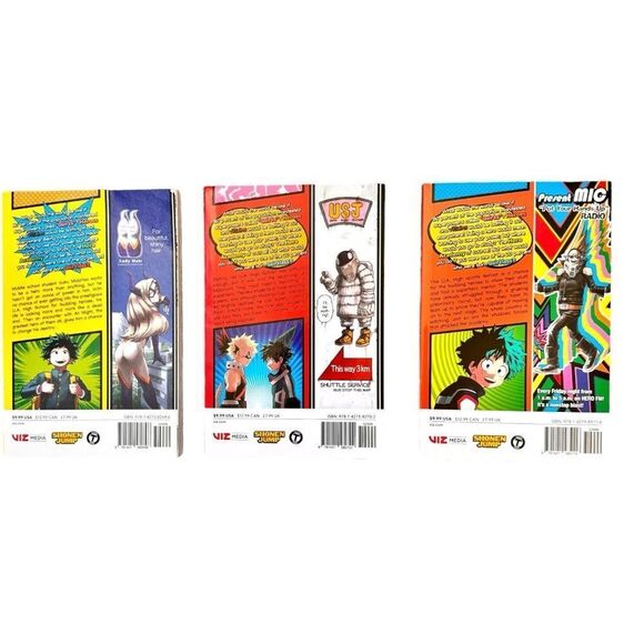 My Hero Academy Kohei Horikoshi Bundle of 3 Paperback Books Volumes 1, 2, & 4. - Picture 5 of 6